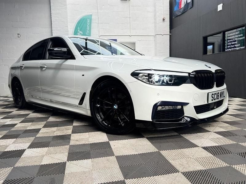 Used BMW 520 M Sport 2018 White Sedan
