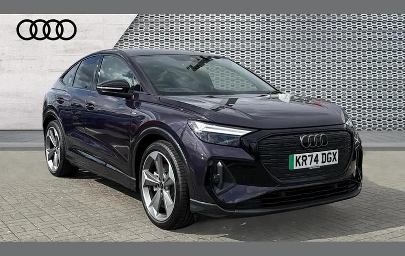Other Used 2024 Audi Q4 Sportback e-tron Black Edition SUV | £36,590 - Image 1/4