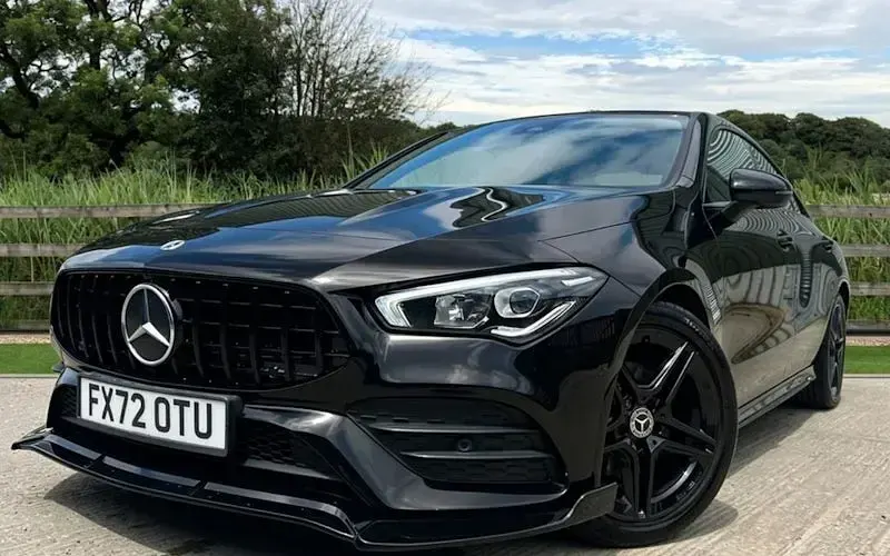Used Mercedes CLA180 Executive 136 HP (100 kW) 2022 Black Coupe