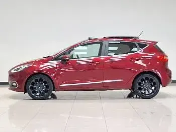Used Ford Fiesta Vignale 125 HP (91 kW) 2019 Red Hatchback