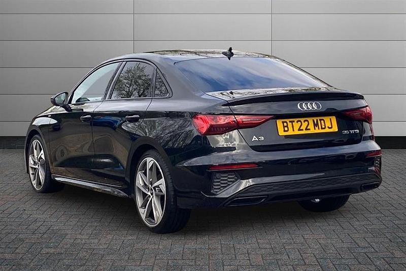 Used Audi A3 Comfort 150 HP (110 kW) 2022 Mythos black Sedan