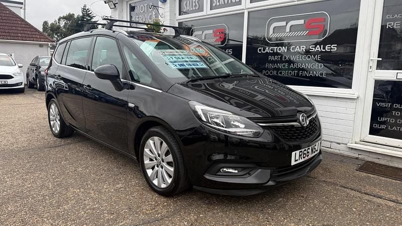 Black Used 2016 Vauxhall Zafira MPV | £5,995 - Image 1/4