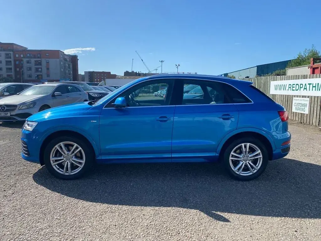 Used Audi Q3 S-Line 184 HP (135 kW) 2015 Blue SUV