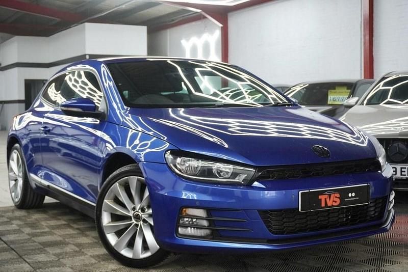 Used VW Scirocco GT 150 HP (110 kW) 2015 Blue Coupe