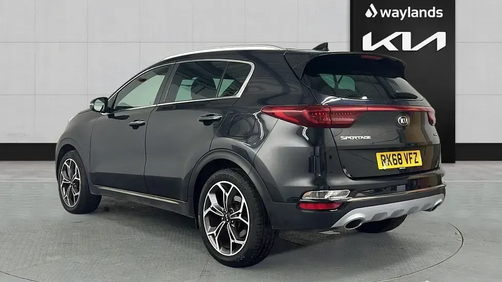 Used Kia Sportage GT-Line 2018 Black SUV