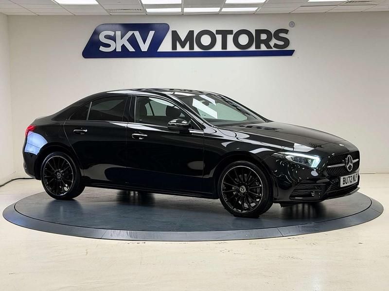 Black Used 2022 Mercedes A250 AMG Line Premium Plus Sedan | £22,475 (Expensive) - Image 1/4