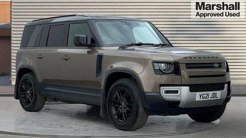 Brown Used 2021 Land Rover Defender SE SUV | £47,342 - Image 1/4