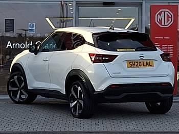 Used Nissan Juke Tekna 117 HP (86 kW) 2020 White SUV