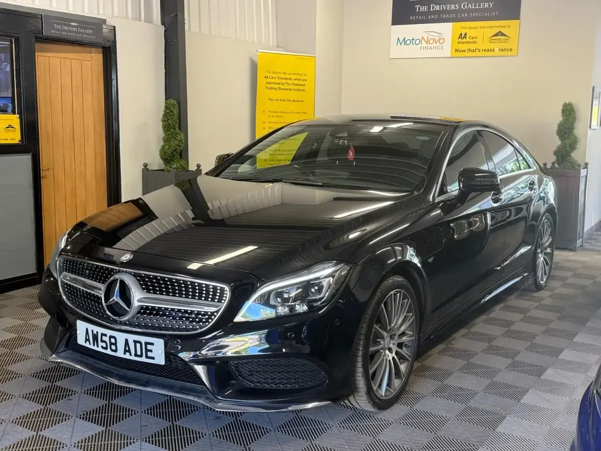 Used Mercedes CLS220 AMG line 2016 Black Coupe