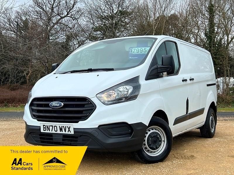 Used Ford Transit Custom 105 HP (77 kW) 2020 White Van
