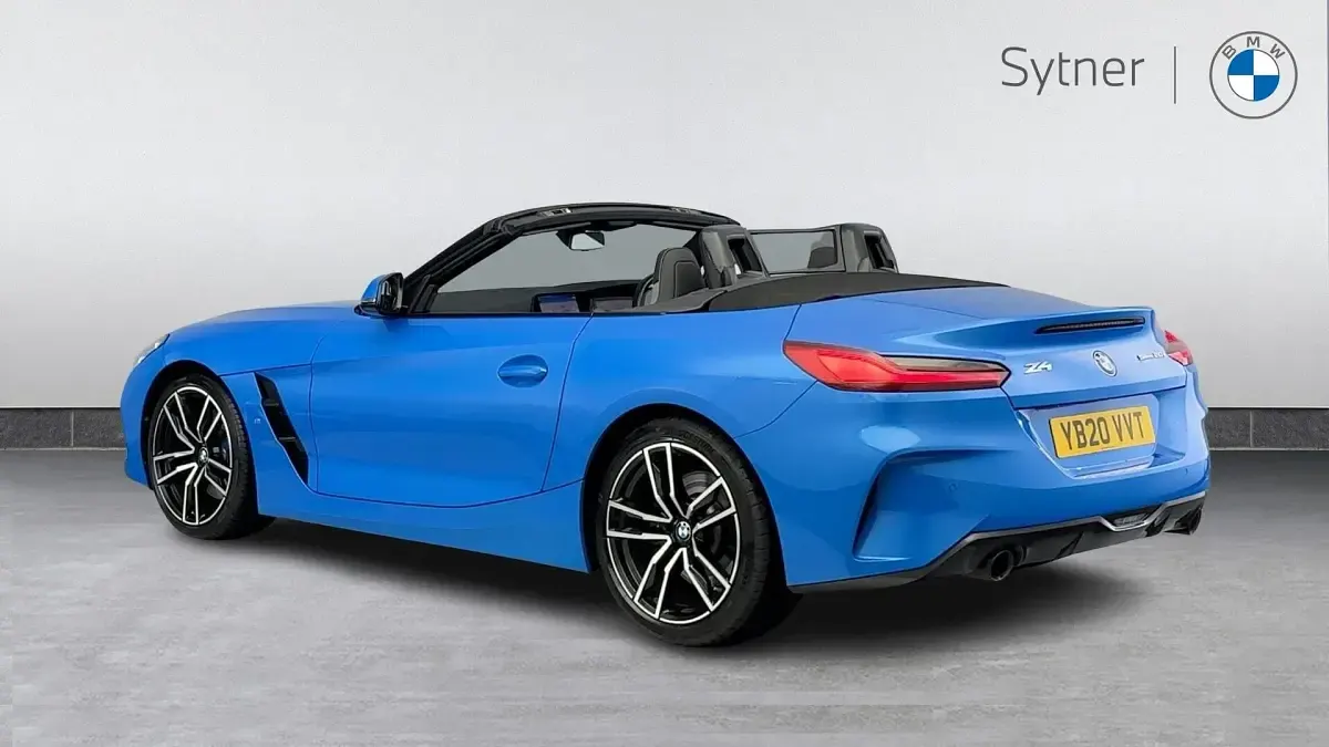 Used BMW Z4 M Sport 194 HP (142 kW) 2020 Blue Cabriolet