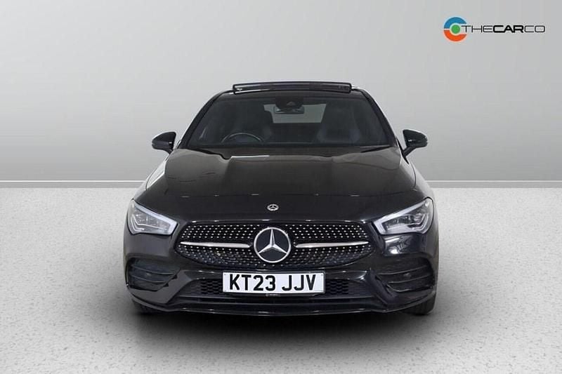 Used Mercedes CLA250e AMG line 2023 Black Sedan