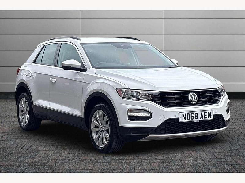 White Used 2018 VW T-Roc SE SUV | £10,799 (A bit pricey) - Image 1/2