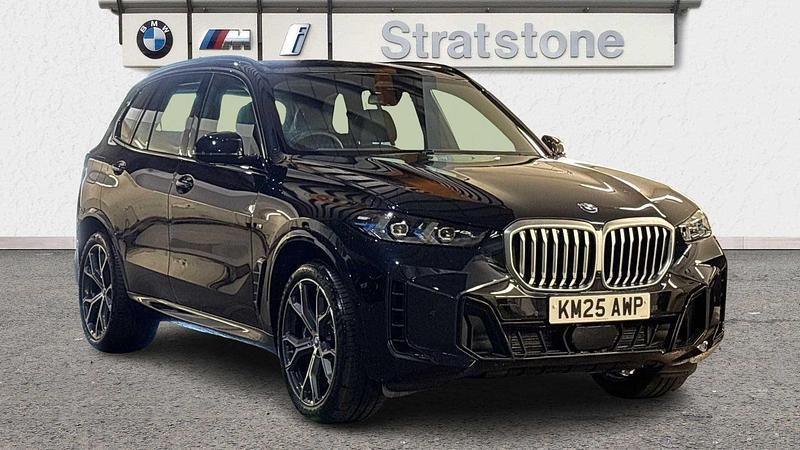 Black New 2025 BMW X5 M Sport SUV | £67,625 - Image 1/3