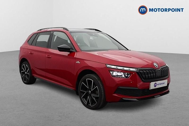 Red Used 2021 Skoda Kamiq Monte Carlo SUV | £16,899 (Fair price) - Image 1/4