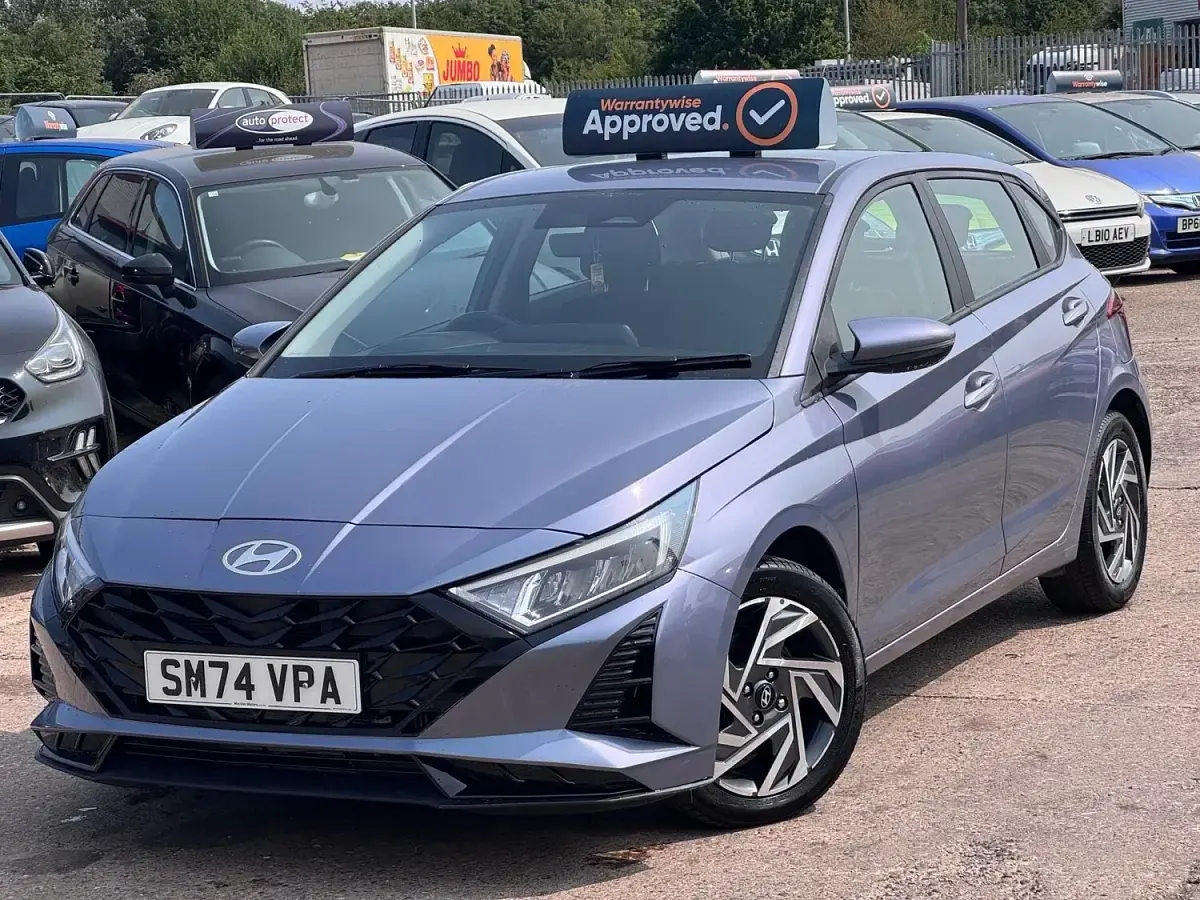 Used Hyundai i20 Advanced 2024 Blue Hatchback