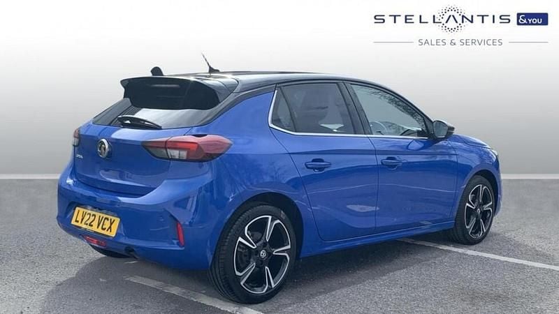 Used Vauxhall Corsa Edition 99 HP (72 kW) 2022 Blue Hatchback