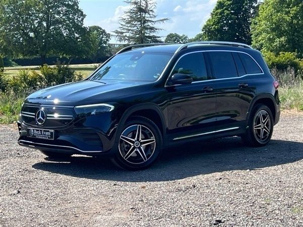 Black Used 2023 Mercedes EQB300 AMG line SUV | £34,794 - Image 1/1