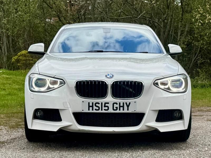 Used BMW 118 M Sport 141 HP (103 kW) 2015 White Hatchback