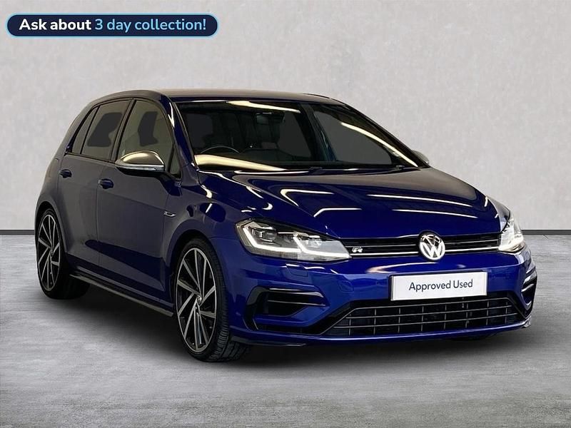 Blue Used 2017 VW Golf VII R Hatchback | £16,999 (Fair price) - Image 1/4