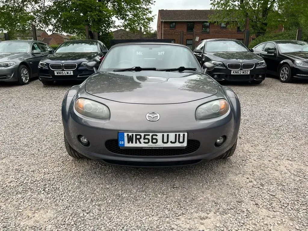 Used Mazda MX5 Inclusive 160 HP (117 kW) 2006 Grey Cabriolet