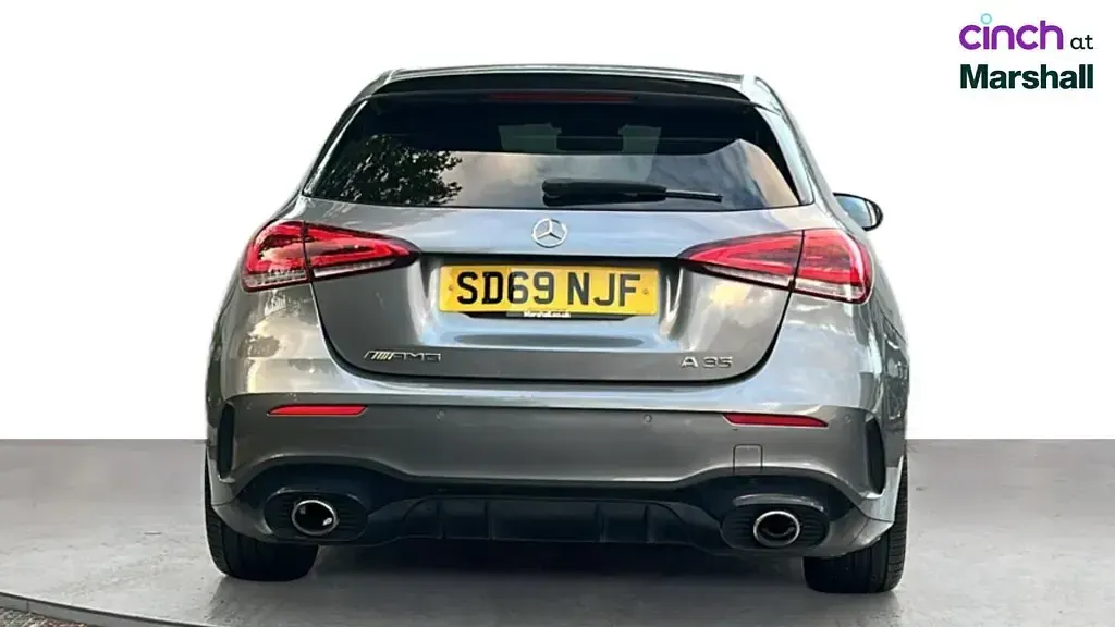 Used Mercedes A35 AMG Premium 306 HP (225 kW) 2019 Grey Hatchback