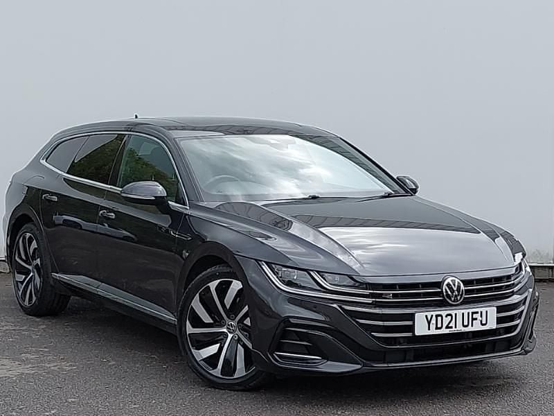 Grey Used 2021 VW Arteon R-line Estate | £21,998 (Fair price) - Image 1/4