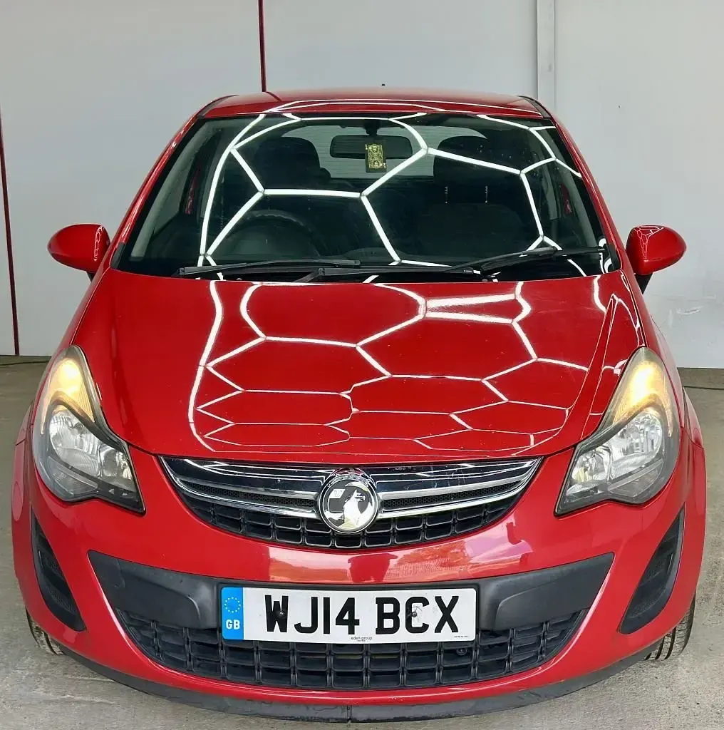 Used Vauxhall Corsa S 65 HP (47 kW) 2014 Red Hatchback