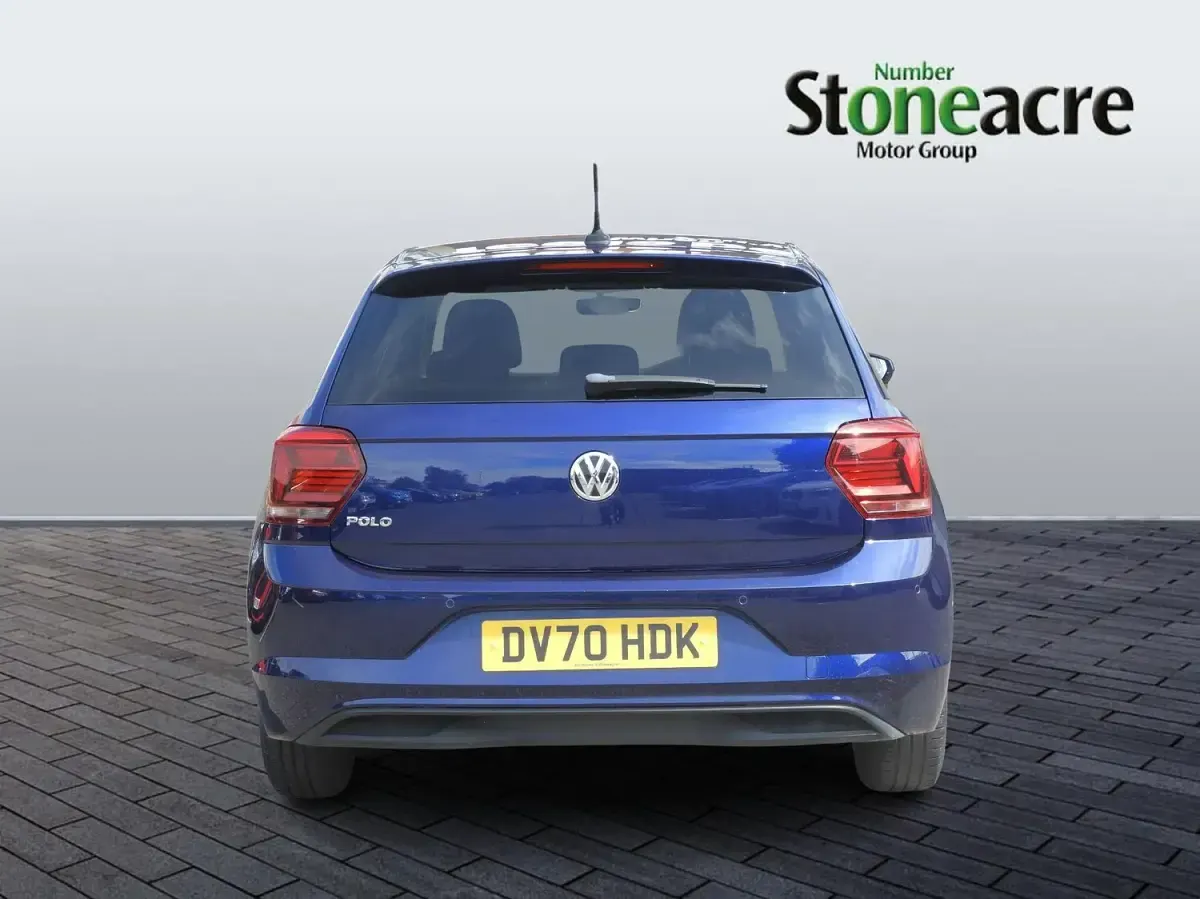 Used VW Polo United 95 HP (69 kW) 2020 Blue Hatchback