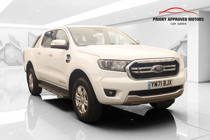 White Used 2022 Ford Ranger Limited Pickup | £15,999 (Super price) - Image 1/4