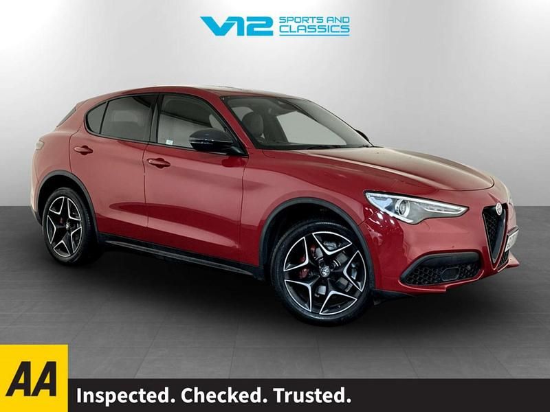 Used Alfa Romeo Stelvio Ti 280 HP (205 kW) 2020 Red SUV