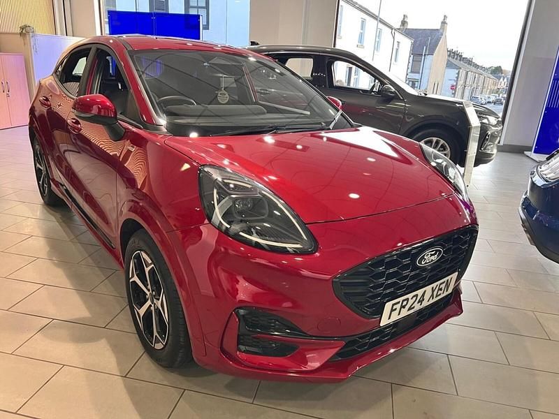 Red Used 2024 Ford Puma ST-Line Hatchback | £20,700 (Expensive) - Image 1/4