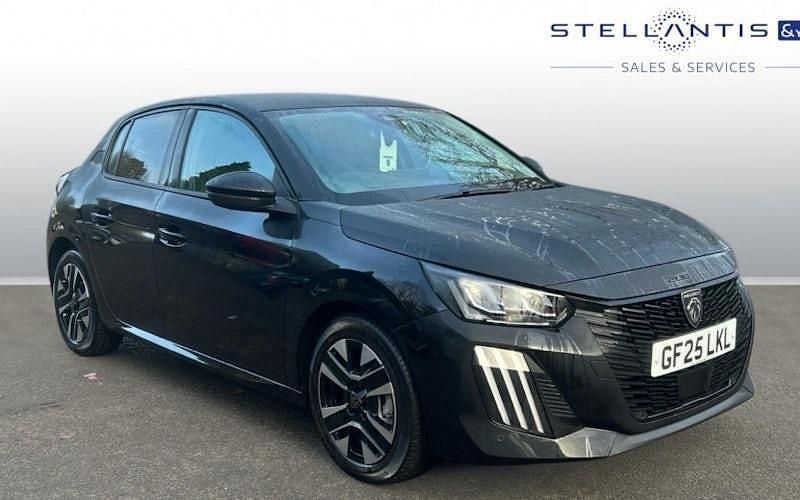 Used Peugeot 208 Allure 101 HP (74 kW) 2025 Black Hatchback
