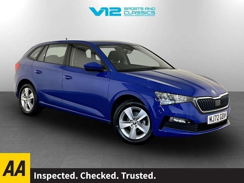 Blue Used 2022 Skoda Scala SE Hatchback | £12,795 (Good price) - Image 1/2