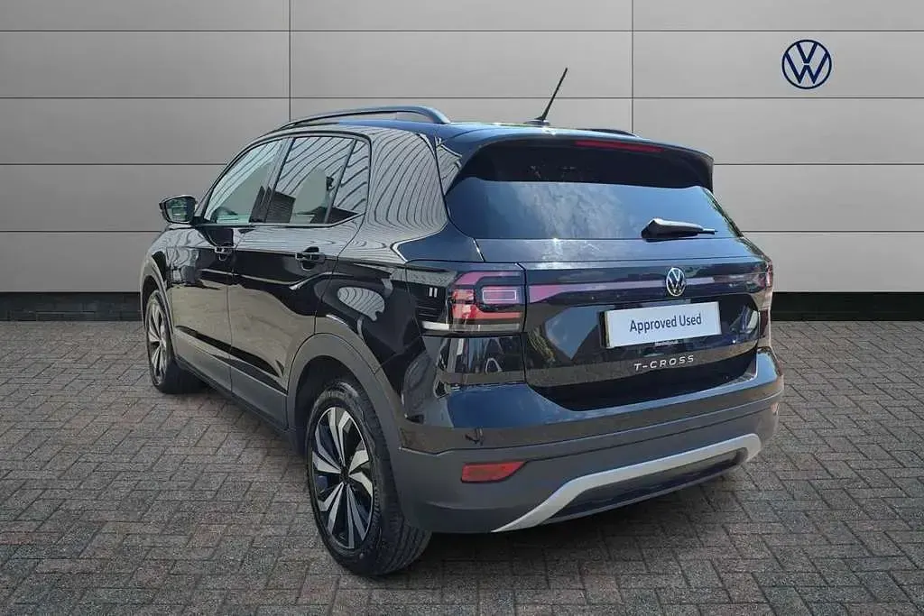 Used VW T-Cross Black Edition 95 HP (69 kW) 2023 Black SUV