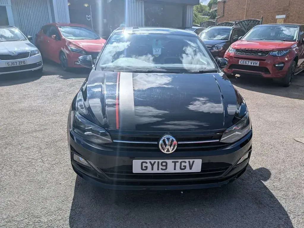 Used VW Polo Beats 95 HP (69 kW) 2019 Black Hatchback