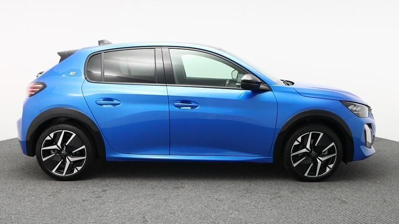 New Peugeot e-208 GT 100 kW (136 HP) 2025 Blue Hatchback