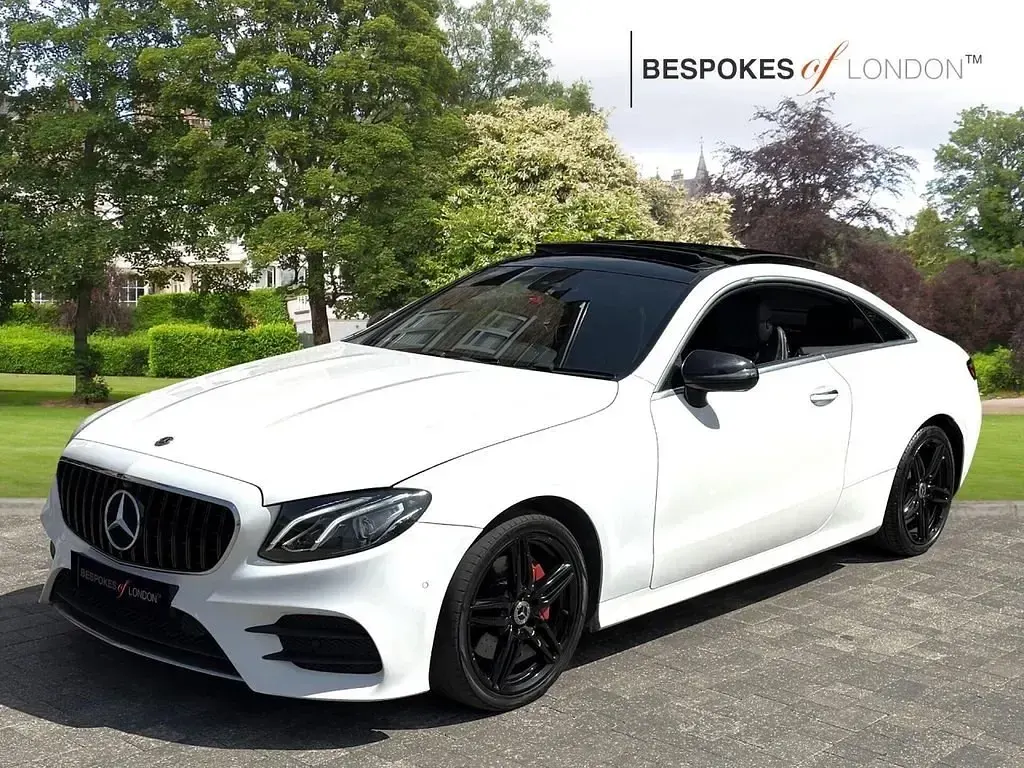 Usado Mercedes E220 AMG line 2018 Branco Coupé