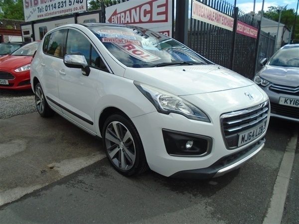 White Used 2014 Peugeot 3008 Allure Hatchback | £5,995 (Expensive) - Image 1/1
