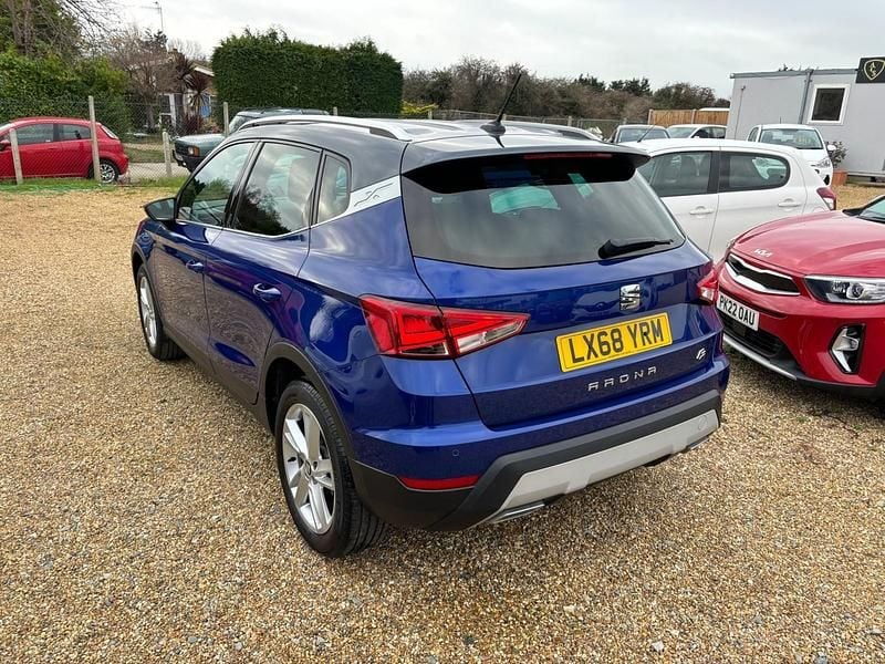 Used Seat Arona FR 115 HP (84 kW) 2018 Blue SUV