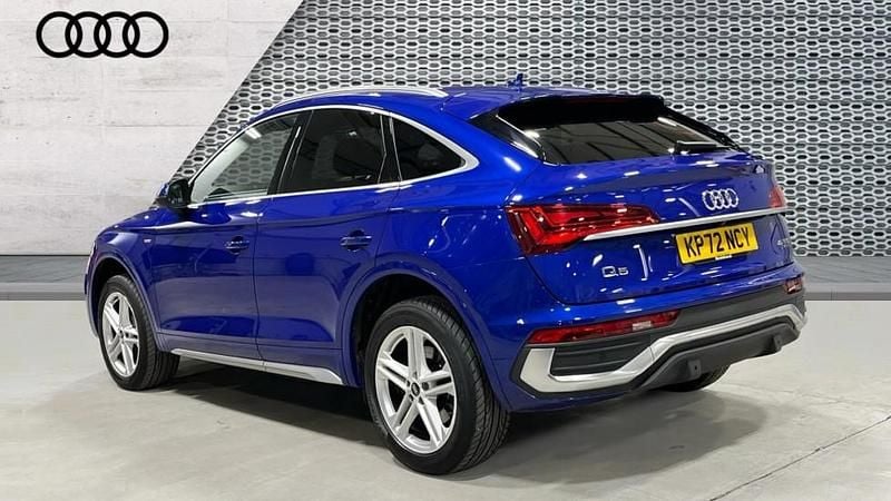 Used Audi Q5 S-Line 265 HP (194 kW) 2022 Blue SUV