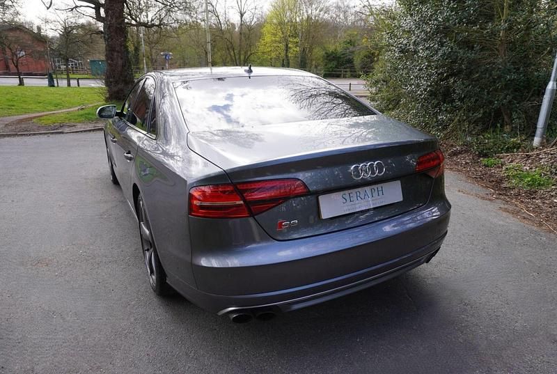 Used Audi S8 Comfort 520 HP (382 kW) 2016 Grey Sedan
