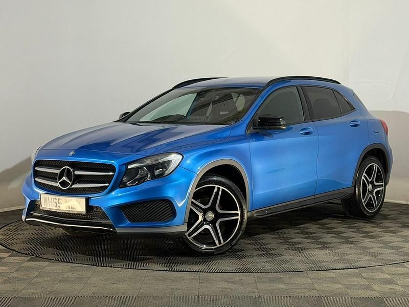 Used Mercedes GLA200 AMG line 136 HP (100 kW) 2016 Blue SUV