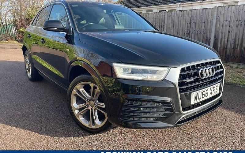 Used Audi Q3 S-line plus 184 HP (135 kW) 2016 Black SUV