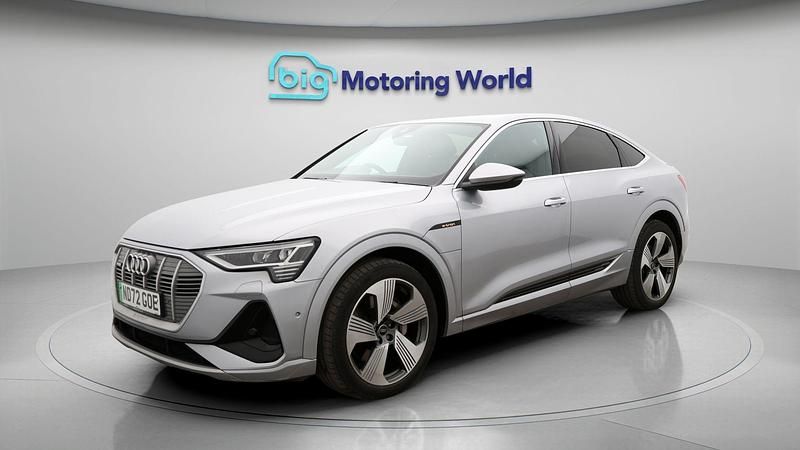 Used Audi e-tron S-Line 300 kW (408 HP) 2022 Silver SUV