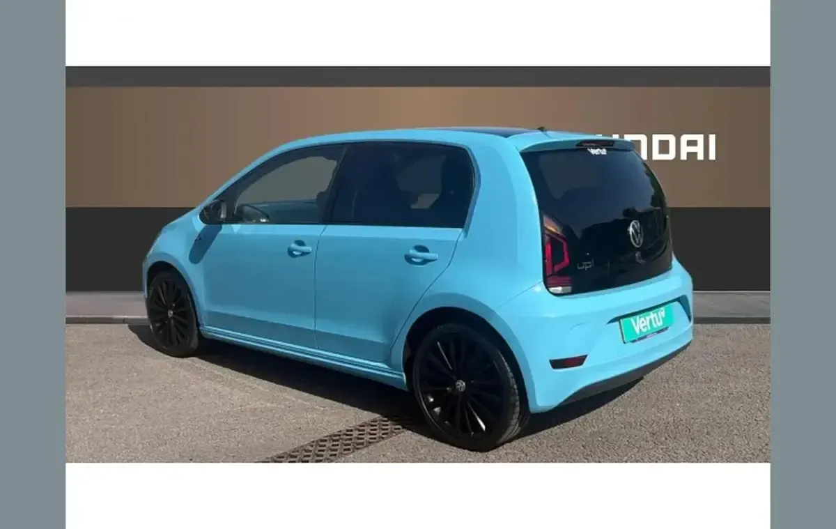 Used VW up! R-line 65 HP (47 kW) 2021 Blue Hatchback