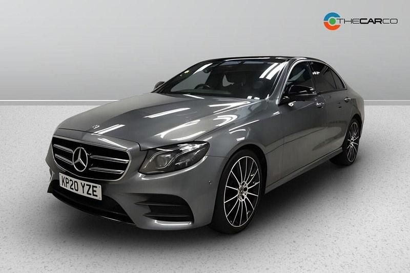 Used Mercedes E220 AMG line 2020 Grey Sedan