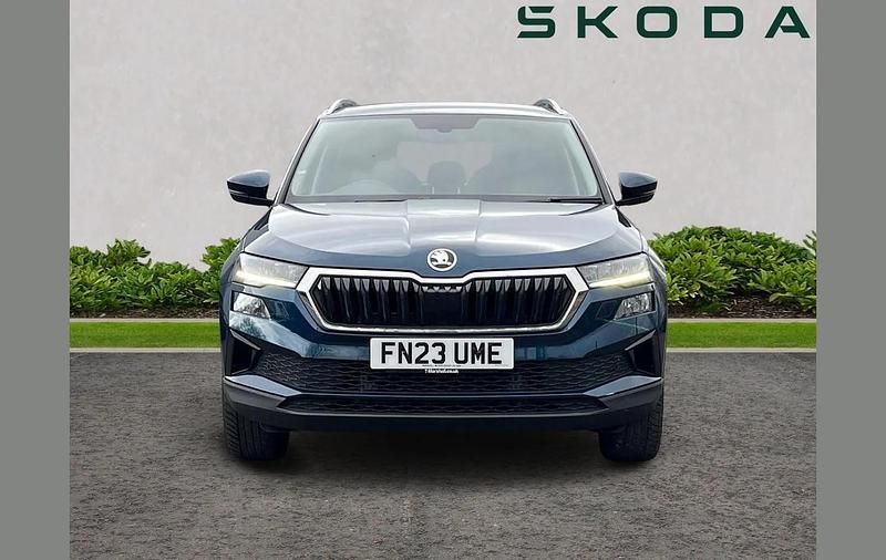Used Skoda Karoq SE L 150 HP (110 kW) 2023 Blue SUV