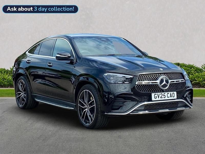 Black Used 2025 Mercedes GLE450 AMG AMG Line Premium Plus Coupe | £72,999 (Fair price) - Image 1/4