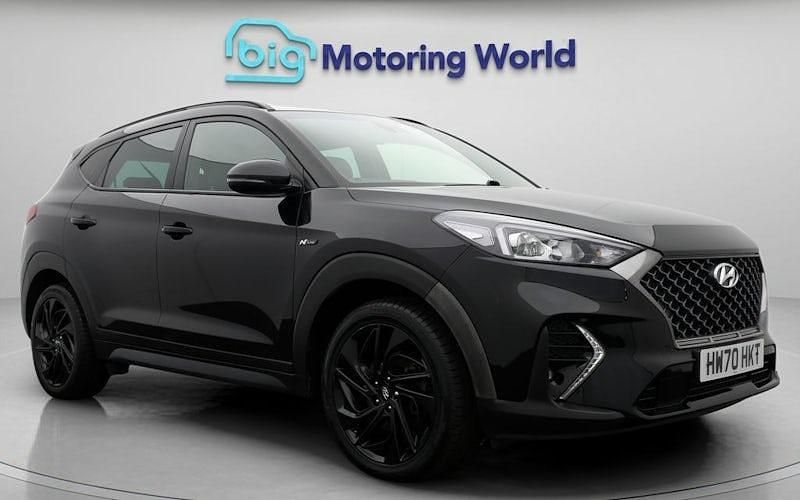 Used Hyundai Tucson N Line 177 HP (130 kW) 2020 Black SUV